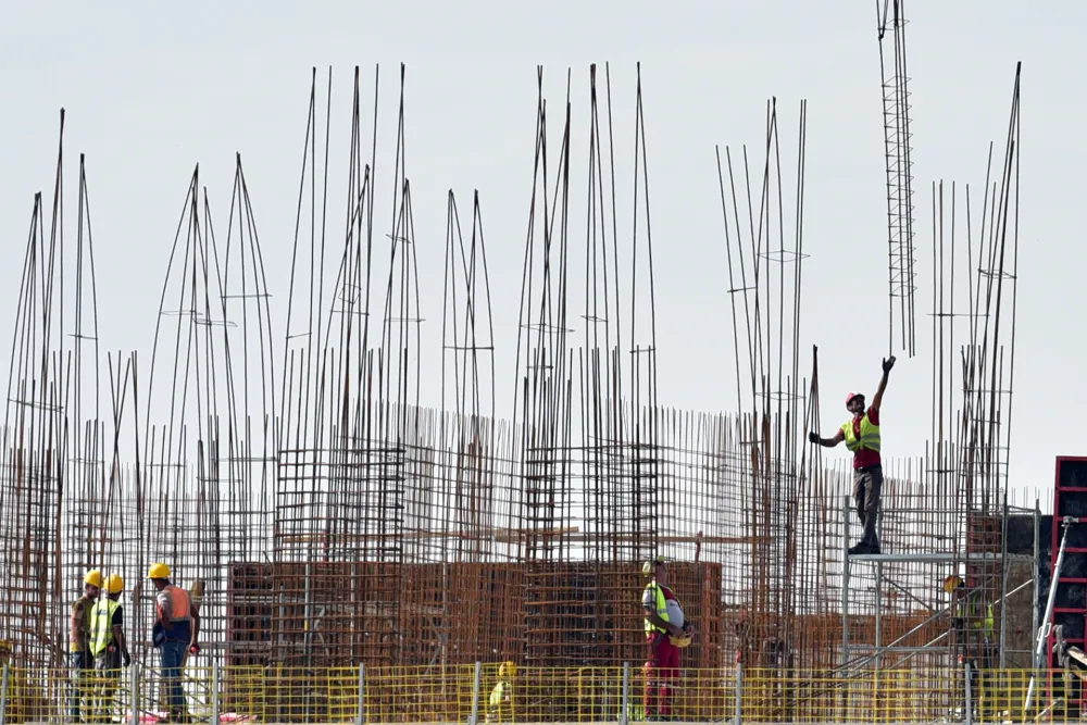 Gradjevina, Radnici, Zgrade, Gradjevinci, Radnici, Izgradnja, Gradnja, Novogradnja, Naselje, Naselja, Radnici na gradjevini, 