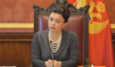 Sjednica ustavnog odbora, Simonida Kordic, predsjednica ustavnog odbora