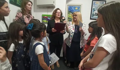 Dјeca iz Nik&scaron;ića predstavila likovne radove u podgoričkoј galeriјi "Katarinine čaroliјe"