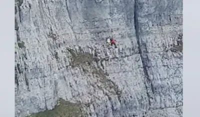 (VIDEO) Velika akcija spasavanja u BiH: Povrijeđena žena visi na stijenama