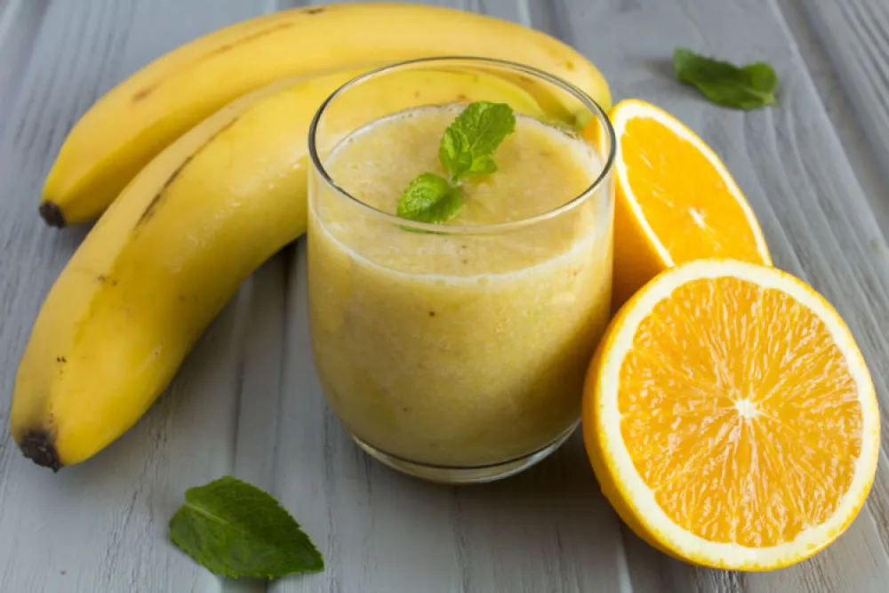 Napitak od pomorandže i banane