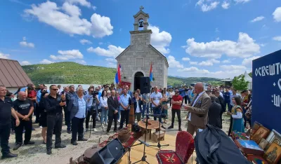 (FOTO) Osve&scaron;tana nova crkva u Banjanima: Hram na radost du&scaron;a predaka i nepredak potomaka