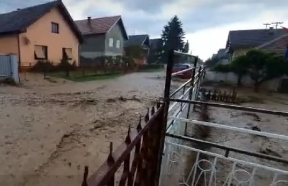 (VIDEO) Snažno nevrijeme u Hrvatskoj