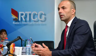 Savjet Radio televizije Crne Gore izbor generalnog direktora,kandidat Boris Raonic