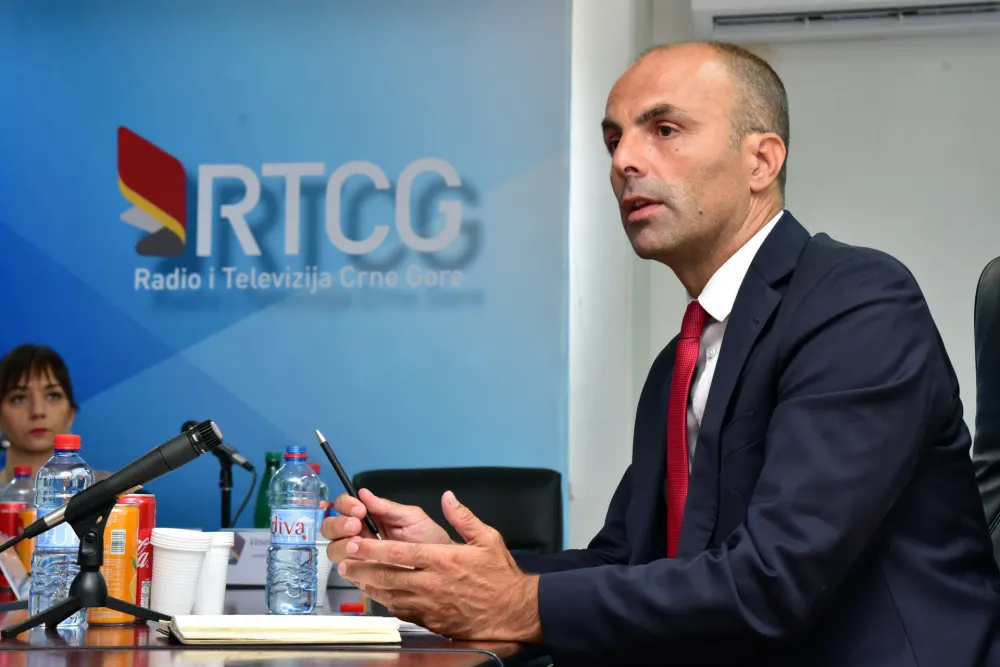 Savjet Radio televizije Crne Gore izbor generalnog direktora,kandidat Boris Raonic