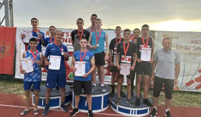 Najbrže &scaron;tafete 4x100 juniora