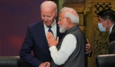 Džo Bajden i Narendra Modi