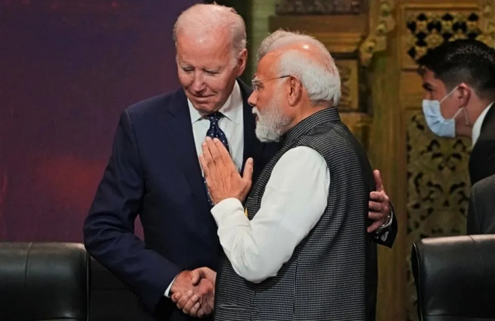 Džo Bajden i Narendra Modi
