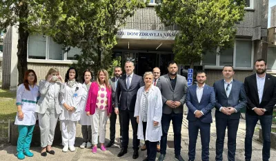 Posjeta &Scaron;ćekića Domu zdravlja i Op&scaron;toj bolnici u Nik&scaron;iću