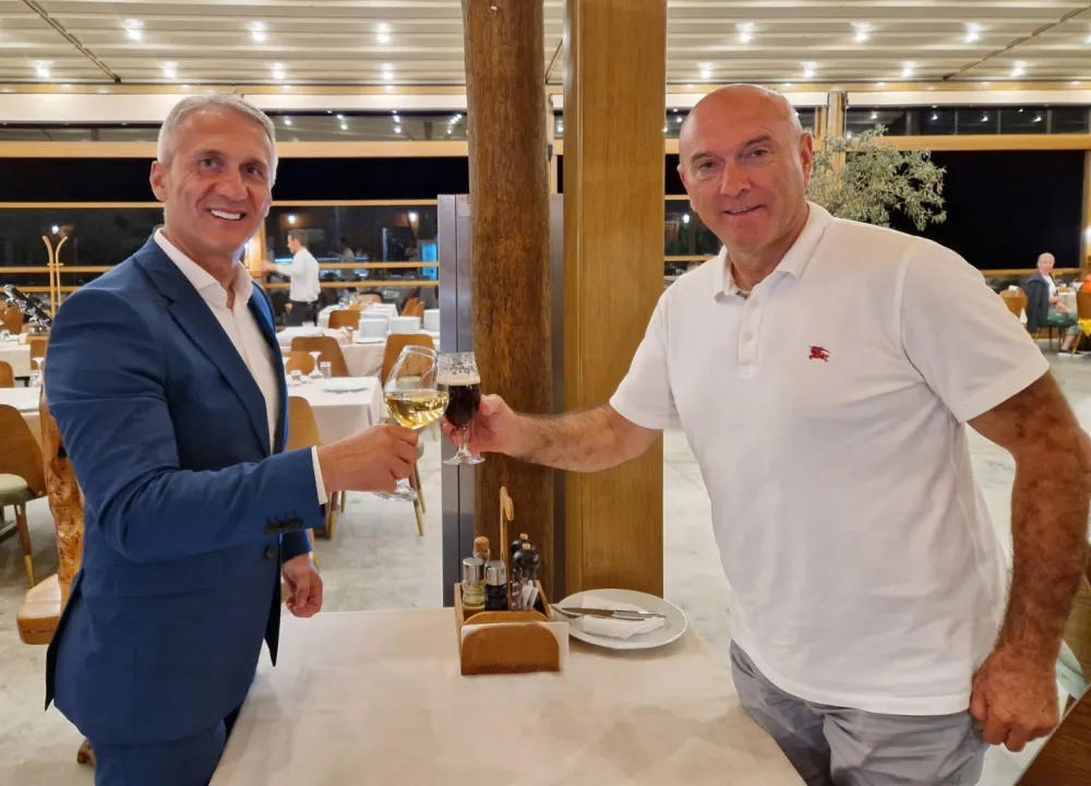 Vuk&scaron;ić i Carević u Grblju