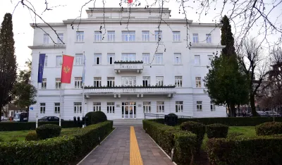 Podgorica 2023, Podgorica, Zgrada glavnog grada, gradonacelnik, zgrada opstine, opstina Podgorica