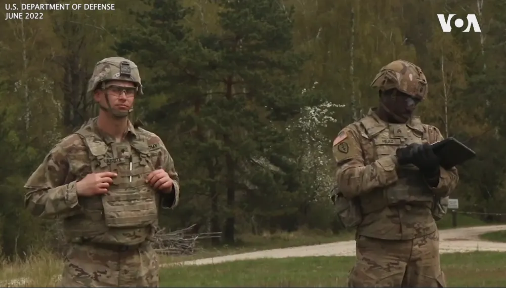  Američka vojska trenira Ukrajince