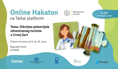 Hakaton u cilju promocije zdravstvenog turizma u Crnoj Gori