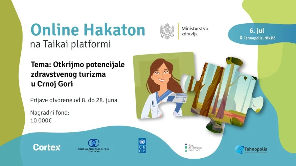 Hakaton u cilju promocije zdravstvenog turizma u Crnoj Gori
