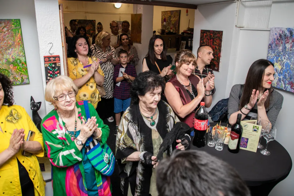 Brojna publika u galeriji "Katarinine čarolije"