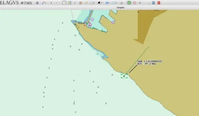 Mapa Crvene plaže