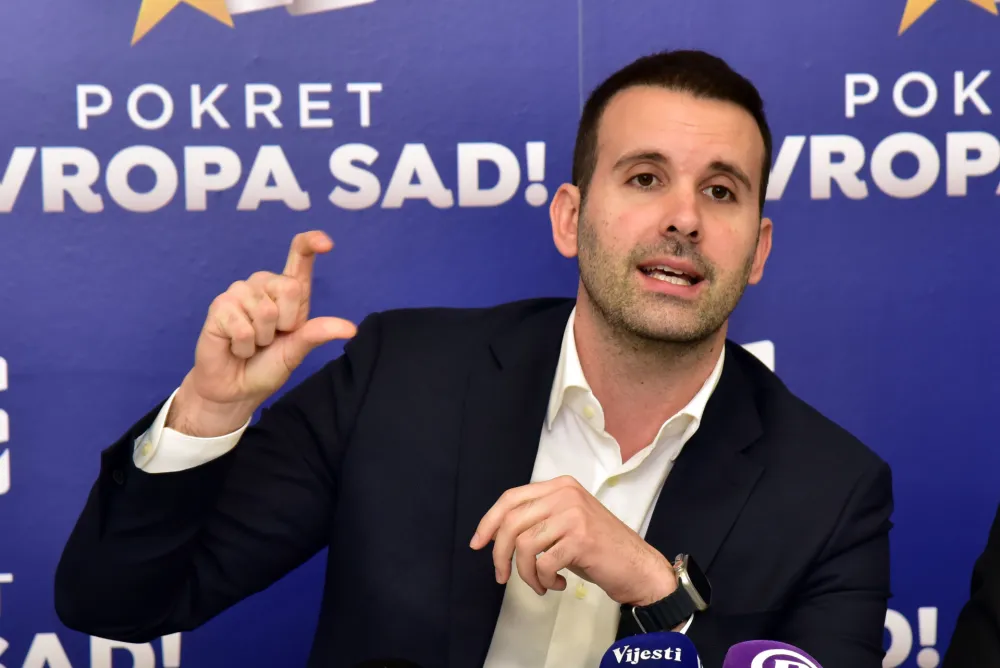 Evropa sad press, Milojko Spajic