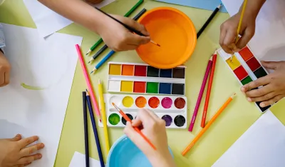 vrtić slikanje djeca