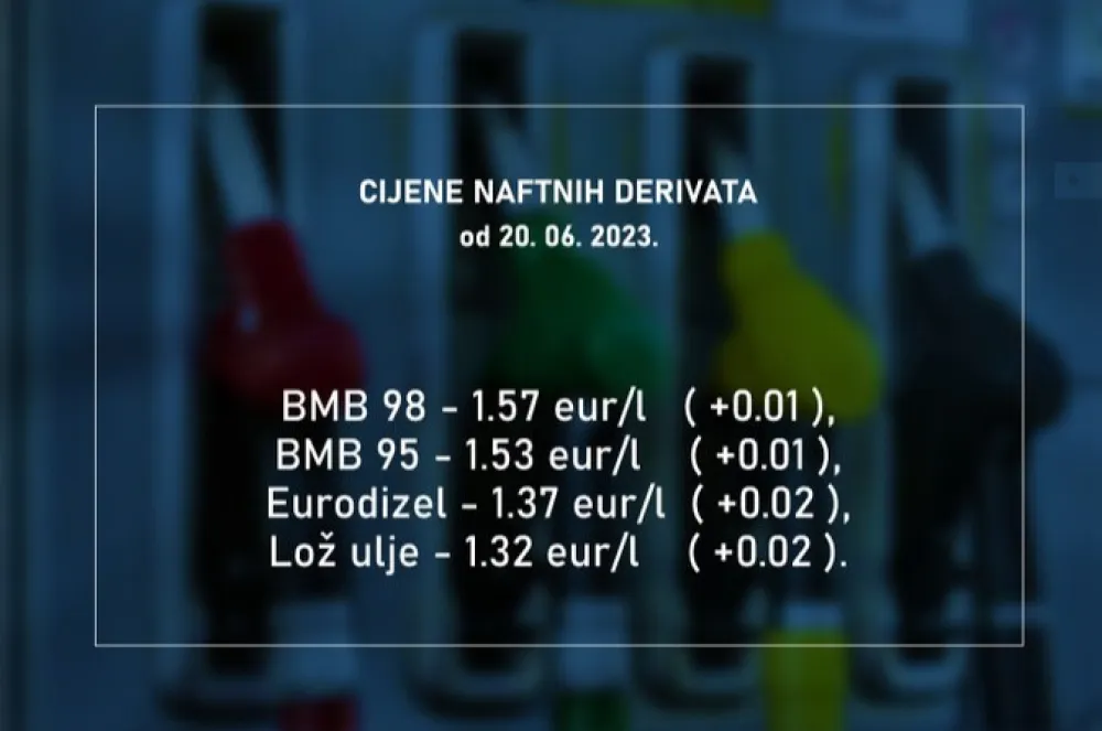 Gorivo, nove cijene