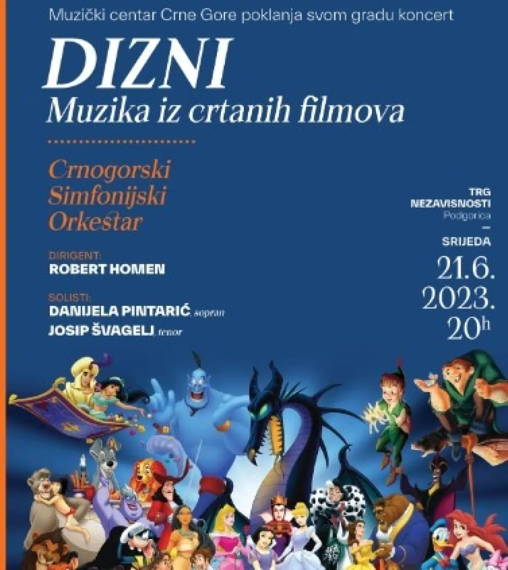 Koncert, Dizni