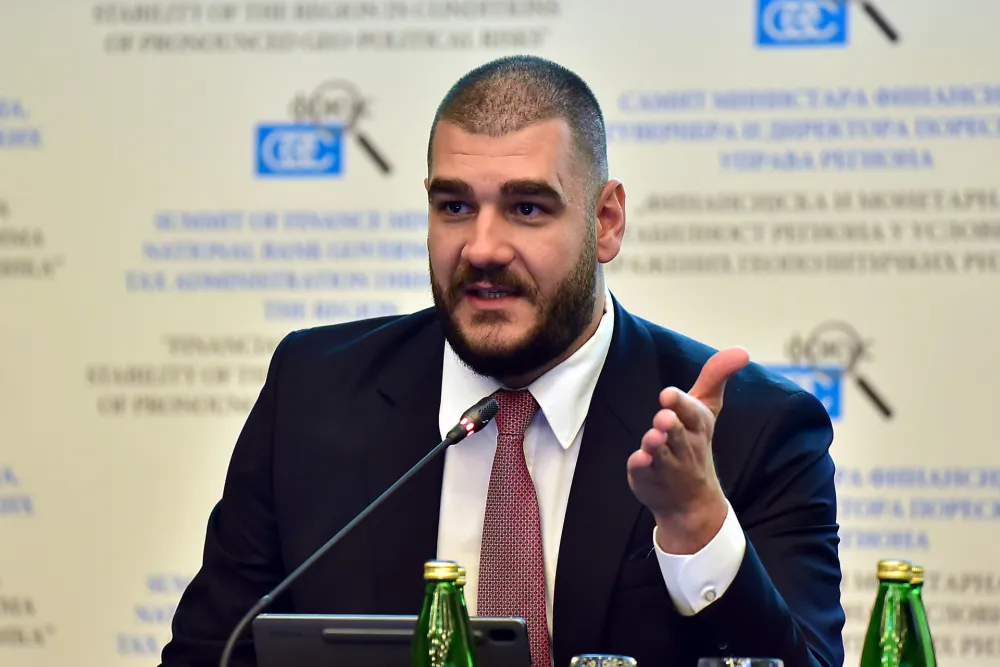 Samit ministara finansija,guvernera centralnih banaka i direktora poreskih uprava, Rade Milosevic