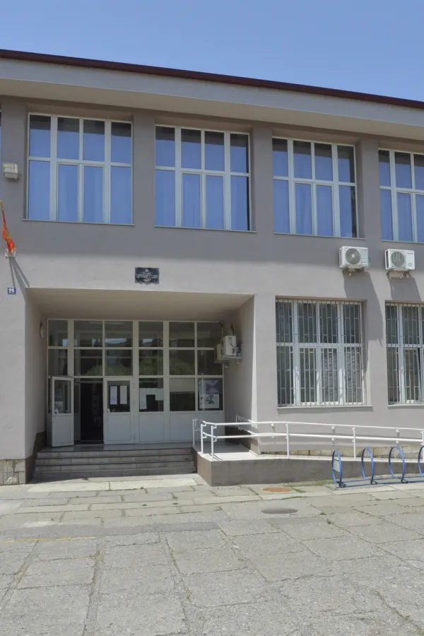 Srednja gradjevinska skola, Gradjevinska skola, zgrada gradjevinske skole