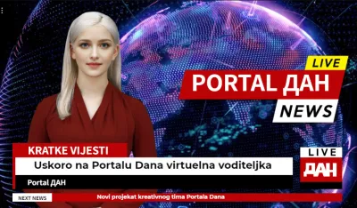 Virtuelna voditeljka Ana AI