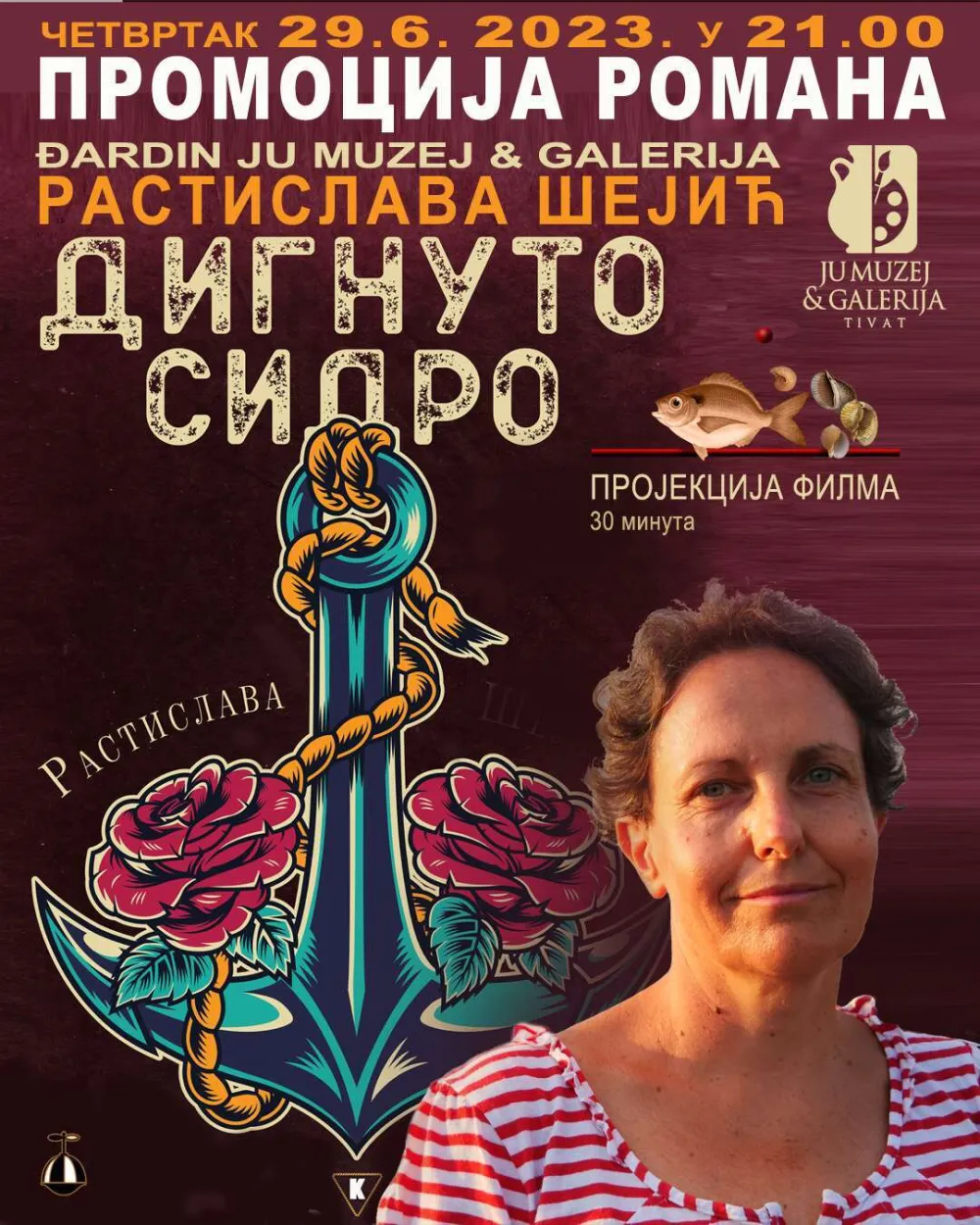 Plakat za promociju knjige