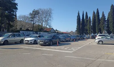 Stvorene gužve zbog požara na trajektu