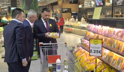 Akcija stop inflaciji, Goran Djurovic, Bokan, ministar ekonomije, Goran Djurovic i Dragan Bokan
