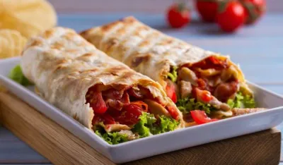 Tortilja sa povrćem i tunjevinom