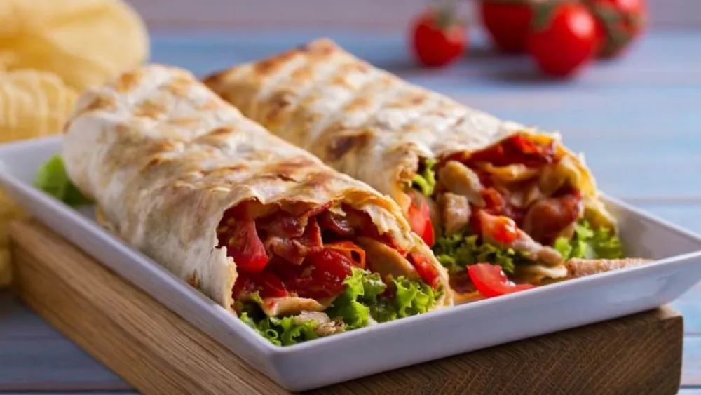 Tortilja sa povrćem i tunjevinom