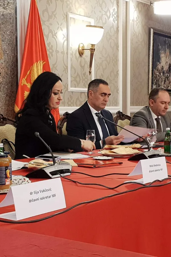 Aleksandar Damjanović na radnom doručku 