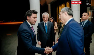 Dritan Abazović u Bakuu