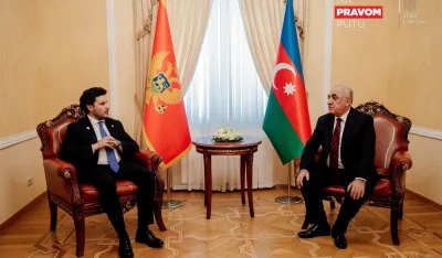 Dritan Abazović i Ali Asadov