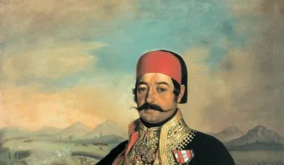 Стеван Петровић Книћанин, слика Уроша Кнежевића (ФОТО: ВИКИПЕДИЈА)