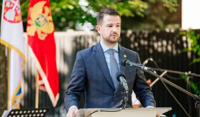 Milatović na svečanom prijemu u Crnogorskoj kući