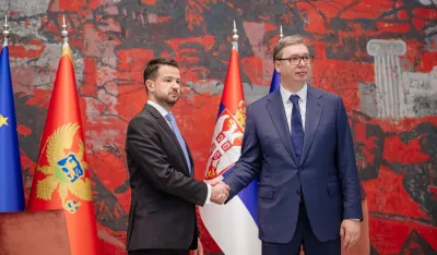 Jakov Milatović i Aleksandar Vučić