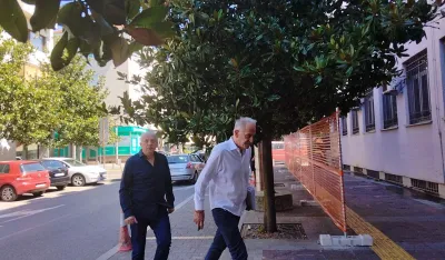 Zoran Lazović dolaazi u Viši sud