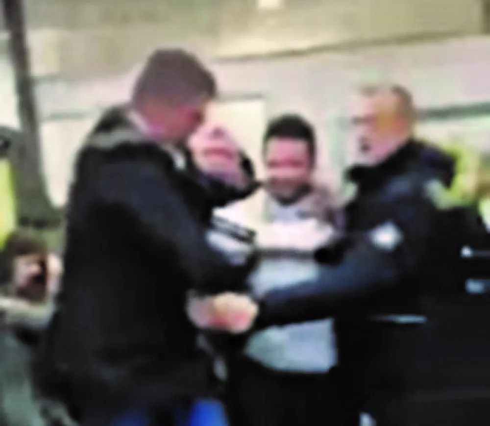 Sa snimka napada na Milatovića