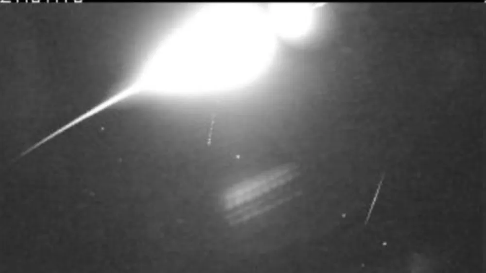 (FOTO) Iznad Varaždina snimljen meteor