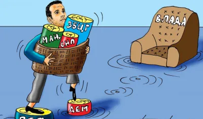 Карикатура: Горан Шћекић