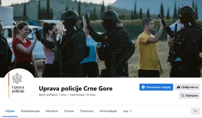 Uprava policije od sada i na dru&scaron;tvenim mrežama Instagram i Fejsbuk