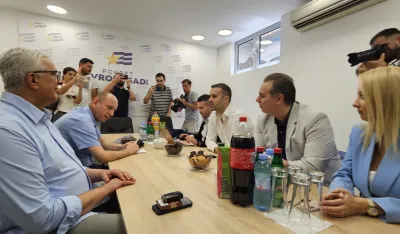 Sastanak Spajića sa Mandićem i Kneževićem