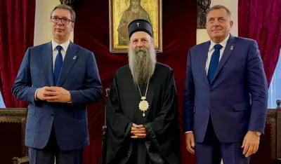 Vučić, patrijarh Porfirije i Dodik: Obilježavanje Dana sjećanja na stradale i prognane u "Oluji" u Prijedoru 4. avgusta