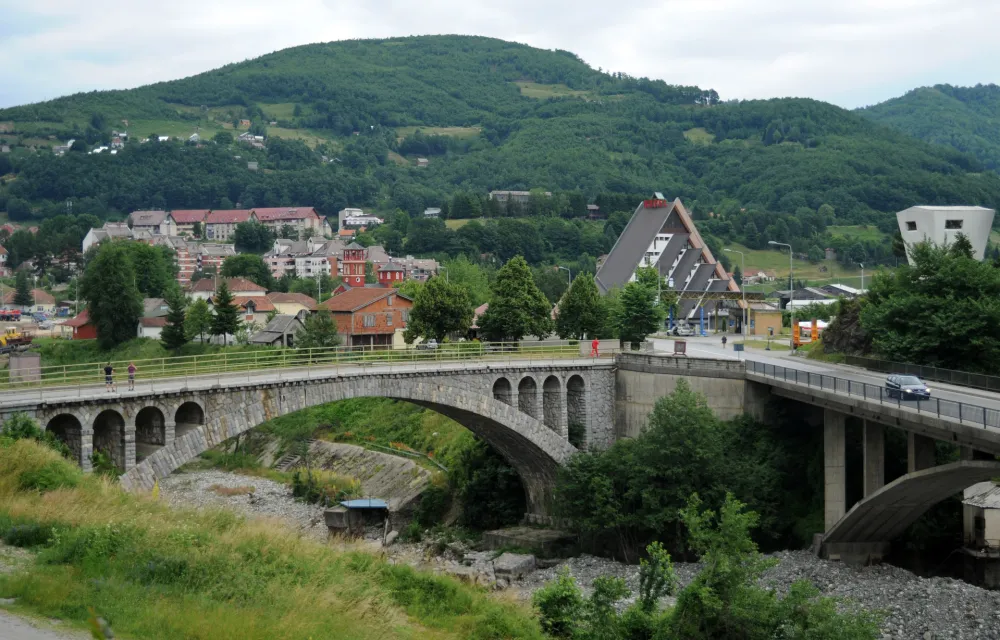 Mojkovac panorama grada