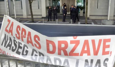  protest radnika Vektra Boke, vektra boka, radnici, protest,