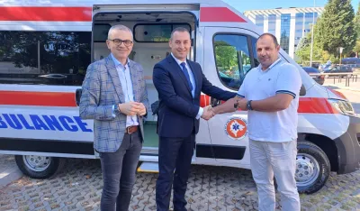 Zavod za Hitnu medicinsku pomoć dobio sanitetsko vozilo
