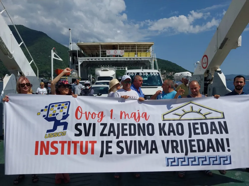 са једне од блокада 
