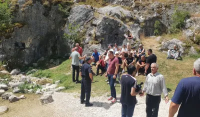 protest mjestana sela Komarnica